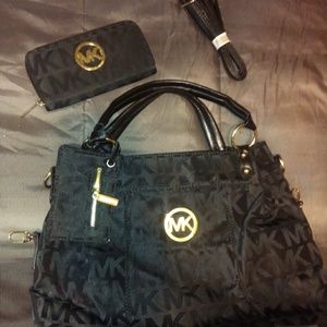 MK purse and wallet